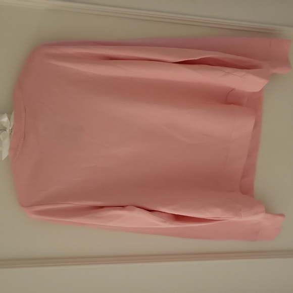 NWT Lilly Pulitzer Pink Rami Long Sleeve Sweatshirt Love Graphic Size Small - Picture 3 of 5